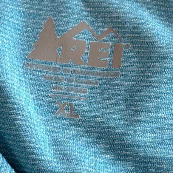 REI Girls XL Quarter Zip Performance Pullover – Blue – Youth XL - Picture 9 of 10
